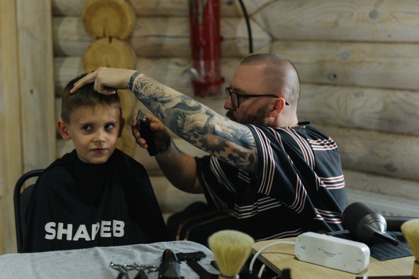 Дитяча стрижка в інтернаті — Shape B